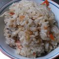 ささらんらん's cooksnap of when they made 秋はキノコ！香り優しい舞茸ごはん.