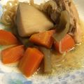 kanaemina's cooksnap of when they made 食物繊維たっぷり♪ズイキと鶏肉の煮物.
