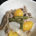 あや583's cooksnap of when they made 豚肉と里芋の甘辛煮♪.