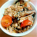 まい　ぼん's cooksnap of when they made キムチとトマトとお豆腐の一品♪.