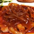 イベリタル's cooksnap of when they made ●豚生姜ムニエル・玉ねぎソース.