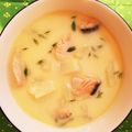 meikuroch's cooksnap of when they made ほっこり☆フィンランドのサーモンスープ.
