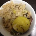 kyokoha's cooksnap of when they made 簡単★塩コンブdeサツマイモごはん❤.