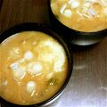 みんてあ's cooksnap of when they made とろみが優し～い♪かぶと山芋の味噌汁.