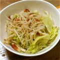 おチェブ's cooksnap of when they made 節約☆もやしとちくわの中華風和え.