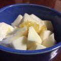evo4hiro's cooksnap of when they made 意外！美味しい☆長芋の塩レモン和え♪.