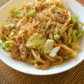 時花菜's cooksnap of when they made ♡あたしんちの焼きうどん♡.
