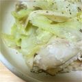 MofeMofee's cooksnap of when they made フライパン☆鶏手羽先とキャベツの塩麹蒸し.