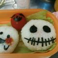 このぱんだ's cooksnap of when they made ジャック・スケリントンのお弁当✿キャラ弁.