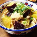 YUKIKI☆'s cooksnap of when they made 鶏肉とさつま芋のミルク味噌煮.