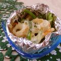赤い電話's cooksnap of when they made 竹輪とチーズのカップ焼き.