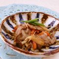 赤い電話's cooksnap of when they made 豚のしぐれ煮.