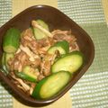 Jaye's cooksnap of when they made 台湾家庭料理♪胡瓜+しめじ+豚肉の炒め物.