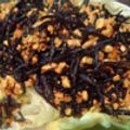 くっくのん's cooksnap of when they made ひき肉とひじきの味噌炒め.