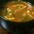 ながのぞ's cooksnap of when they made 豆腐、もやし、油揚げの味噌汁.