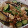 くっくのん's cooksnap of when they made 麻婆茄子胡瓜豆腐.
