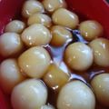 kayochi516's cooksnap of when they made ☆みたらしだんご☆.