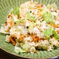ちべターリー's cooksnap of when they made 手軽！鮭フレークとレタスの炒飯.