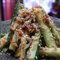 かー吉's cooksnap of when they made じゃこときゅうりの胡麻和え.