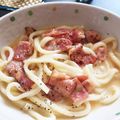 クックGZ34QO☆'s cooksnap of when they made カルボナーラうどん.