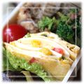 KENチャン's cooksnap of when they made 卵1個で！□■簡単ミルフィーユ卵焼き■□.