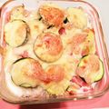 アクア・ティナ's cooksnap of when they made 簡単とろとろ♪ズッキーニとかぶのグラタン.