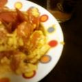 サトモユリア's cooksnap of when they made ❤トマトと卵の炒め物バルサミコ酢がけ.