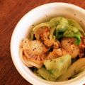 RYK1205's cooksnap of when they made ホタテのポン酢サラダ.
