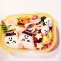 ｔｅｎさん's cooksnap of when they made キャラ弁☆ハロウィン簡単カボチャのオバケ.