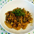 ＭＯＫＯＳＮＯＷ's cooksnap of when they made 鶏むね肉と舞茸の甘辛アーモンド炒め.