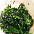 マリメッコキッチン's cooksnap of when they made とっても簡単な☆ほうれん草の胡麻和え.