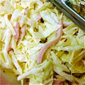 あいたん999's cooksnap of when they made 簡単☆キャベツとハムのゴママヨあえ.