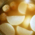 なーsan☆'s cooksnap of when they made ほっこり☆簡単♪鶏団子と大根の煮物.