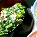青進GO！'s cooksnap of when they made 菜の花サラダ.