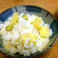 しょむさん's cooksnap of when they made さつまいもごはん.