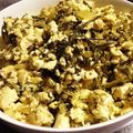 モフモフパグ's cooksnap of when they made 高菜漬と豆腐で＊卵とじ.