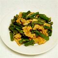 JUNE21's cooksnap of when they made いんげんと卵の粉チーズ炒め.