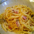 ずんさん's cooksnap of when they made 15分！ベーコンの旨み＆旬のきのこパスタ.