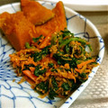 なにこ★'s cooksnap of when they made 簡単！　ほうれん草＆人参のゴマ和え.