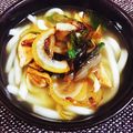 shomii☆'s cooksnap of when they made ☆ささみうどん(*≧∀≦*)Ψ☆.