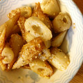 HAM0526's cooksnap of when they made ５分でおつまみ！ちくわのマヨ炒め.
