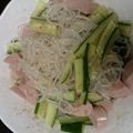 ｽｶｲﾌｨｯｼｭ☆'s cooksnap of when they made マロニーちゃんの中華風サラダ♪.