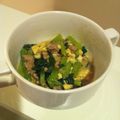 ♥ sora ♥'s cooksnap of when they made 小松菜と卵の和風あんかけ.