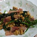 月兎☆'s cooksnap of when they made ポパイ炒め（ほうれん草）.