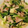 ﾊﾗｱｹ's cooksnap of when they made エリンギとベーコンのマヨ炒め♥.