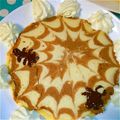 まきすけ☆'s cooksnap of when they made ハロウィン✩クモの巣ホットケーキ.