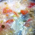 Nyat's cooksnap of when they made 朝スープに♪トマトと卵の酸辣湯☆.