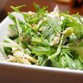 A22kazuya's cooksnap of when they made ♪安ウマ♪水菜と鶏胸肉のサラダ.