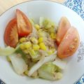 むむみみみ's cooksnap of when they made 簡単美味☆白菜とキャベツのハーフサラダ.