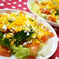 あーもこ's cooksnap of when they made おろし器で簡単に作るミモザサラダ♪.